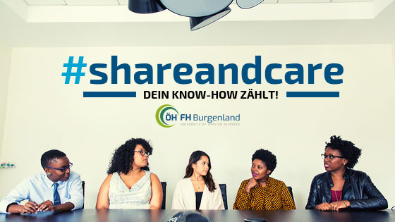 #shareandcare - dein Know-How zählt!